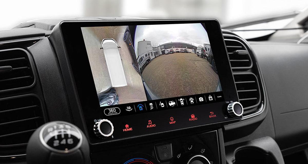 ESX présente un système caméra 360° pour le Fiat Ducato