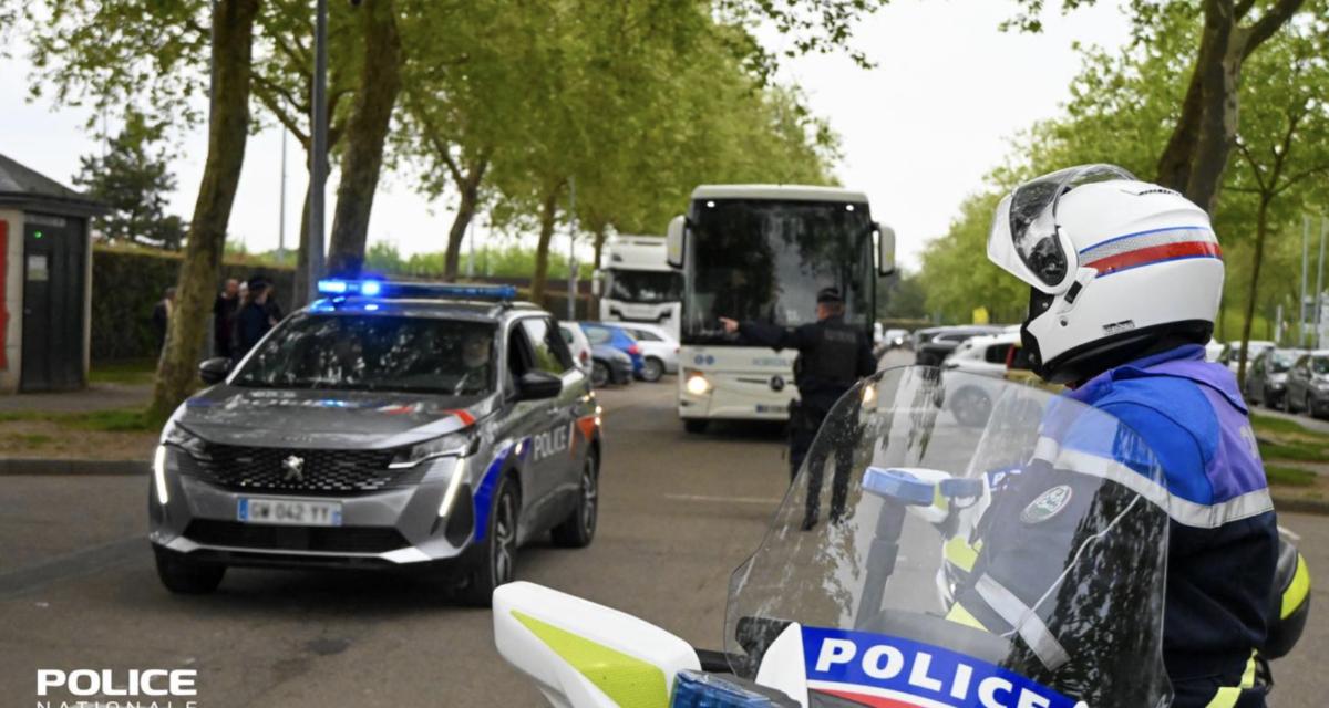 Deux heures, plus de quinze infractions relevées par la gendarmerie... et un colis qui coûte cher