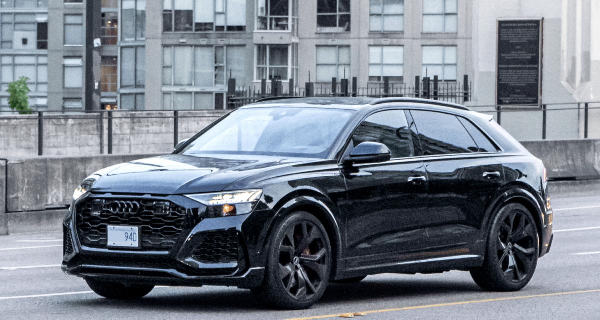 Interceptée en pleine nuit, une Audi RSQ8 transportait plus d'un million d'euros