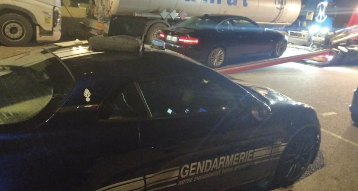 Flashé en grand excès de vitesse à plus de 220 km/h, ce jeune conducteur au volant d'une BMW devait rouler à 110...