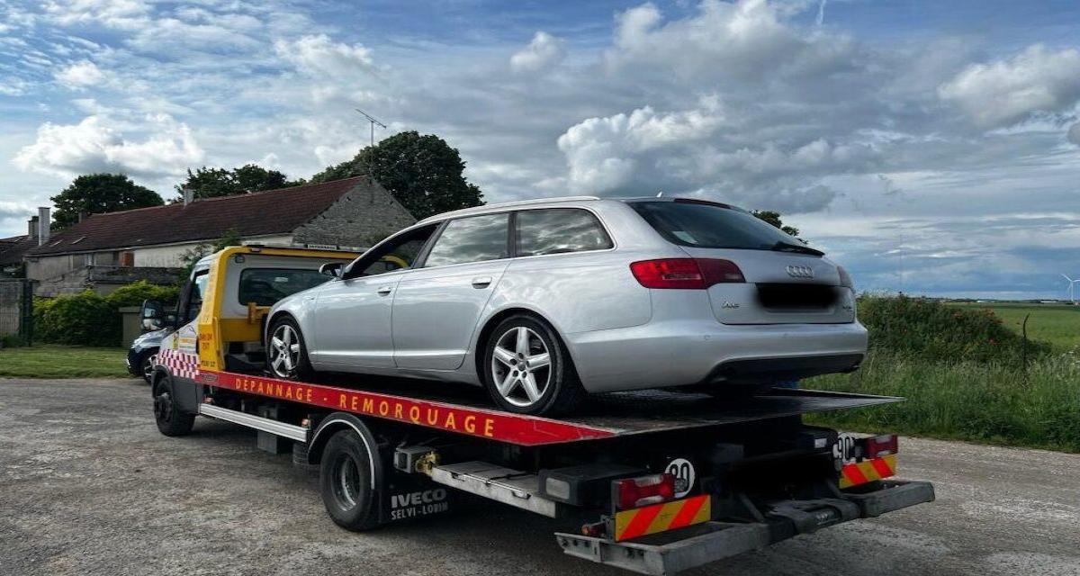 Il perd tout avant même d'avoir fait un premier plein : flashé à 143 km/h, 15 minutes après avoir acheté une nouvelle Audi