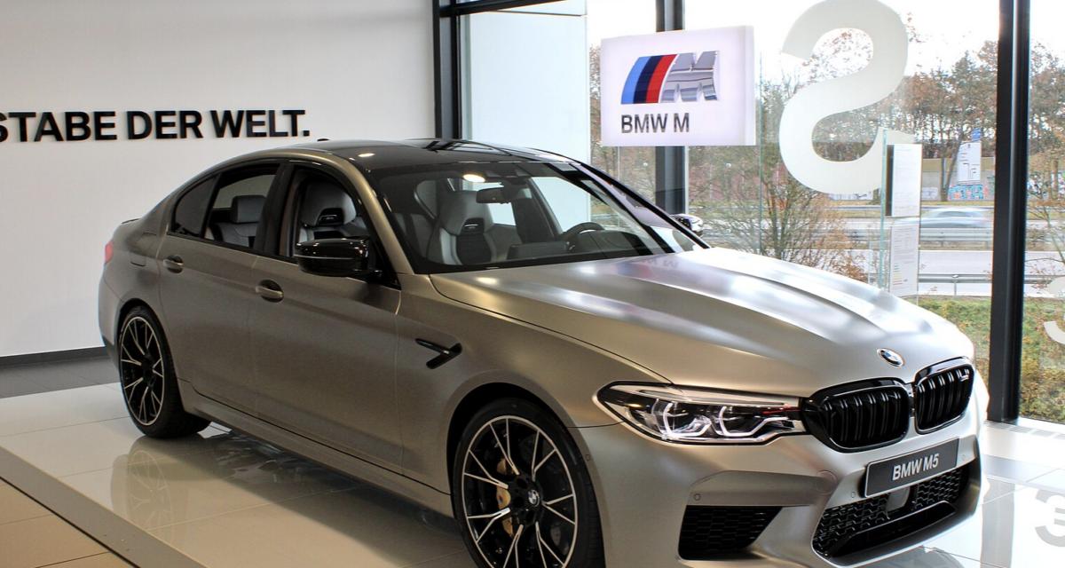 Un célèbre joueur de foot et vainqueur du ballon d'or s'offre une puissante BMW M5 de 727 chevaux