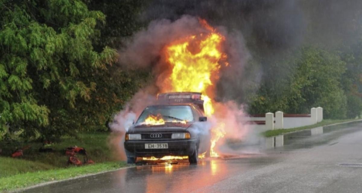 Il incendie une voiture après une dispute conjugale à Saint-Étienne