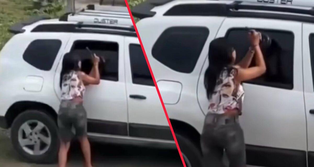Une ado vole un Dacia Duster avec une ventouse de lavabo : la méthode improbable qui choque