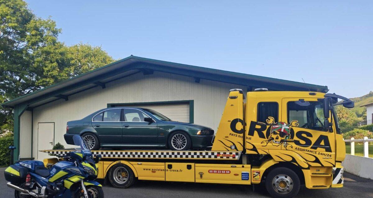 Deux excès de vitesse spectaculaires, deux allemandes immobilisées