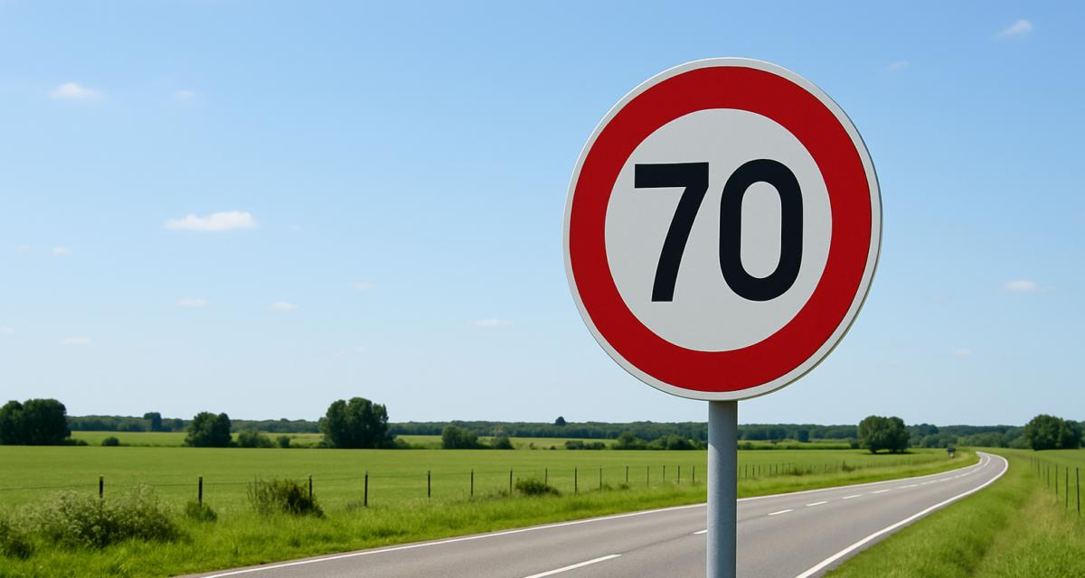 La vitesse bientôt abaissée à 70 km/h à la sortie de cette ville