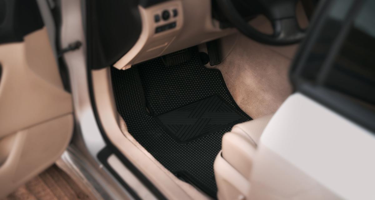 Zoom sur les tapis de voiture