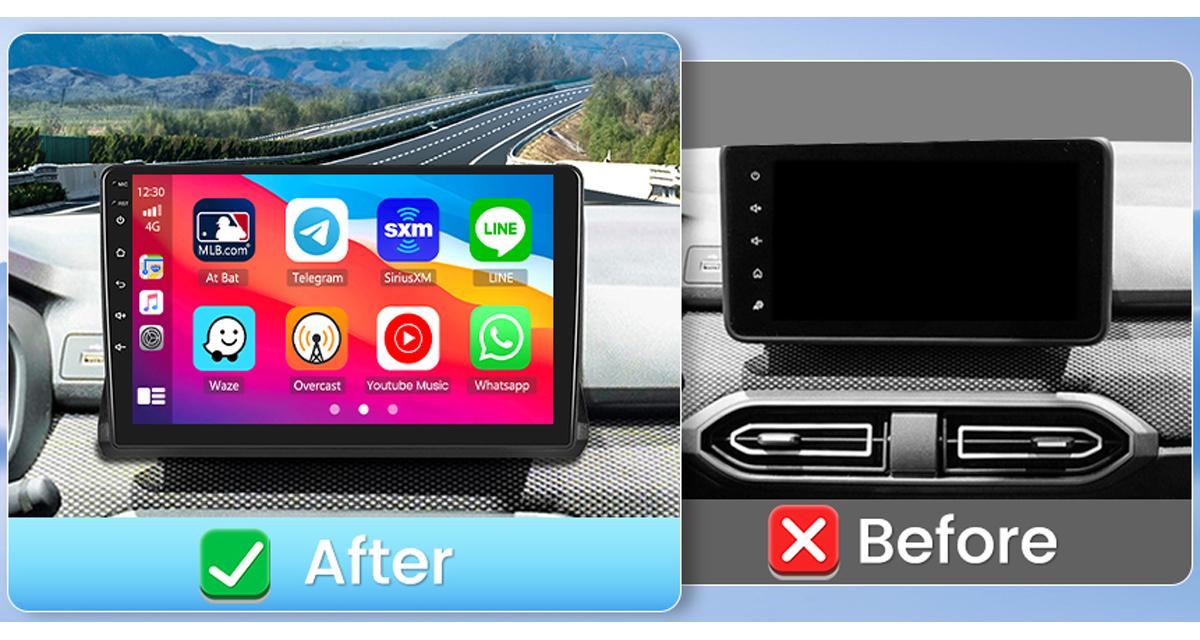 Inefala commercialise un autoradio CarPlay Wireless pour la Dacia Sandero 3