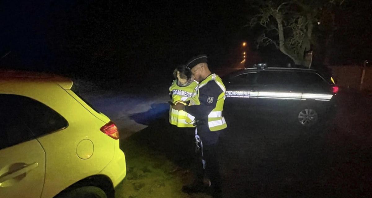 Un refus d'obtempérer se termine par une voiture en feu après 50 km de course-poursuite