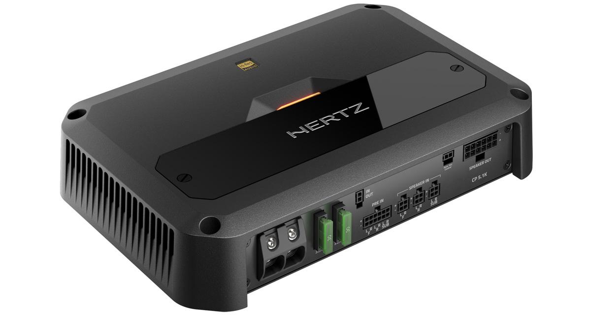 Hertz commercialise un ampli 5 canaux compact et puissant