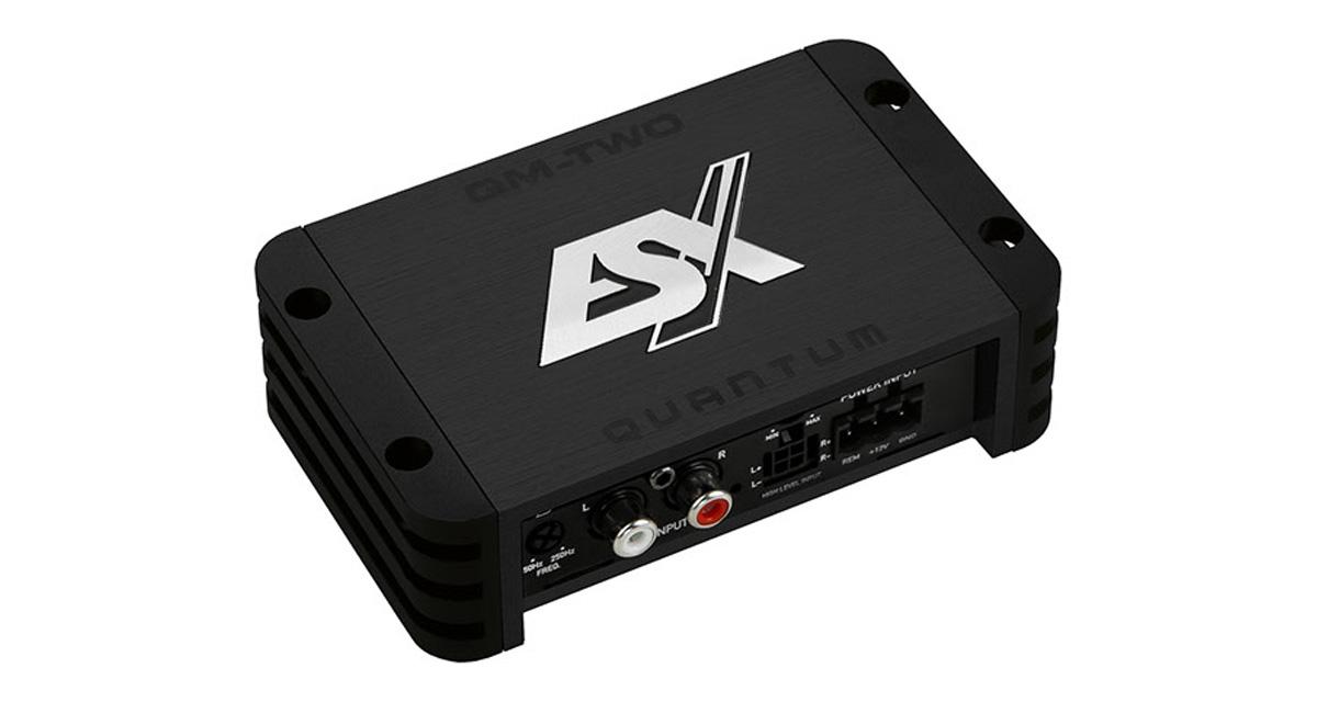 ESX présente un ampli 2 canaux puissant et très compact
