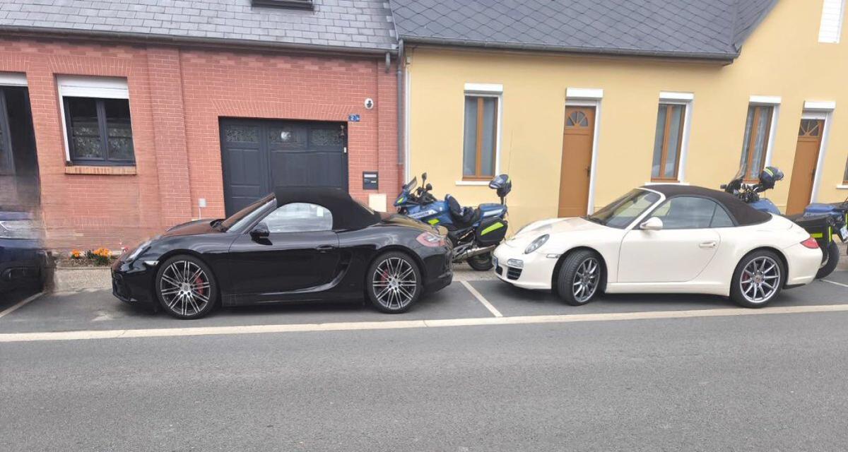 Course familiale sur route limitée : deux Porsches et deux excès de vitesse, une mère et sa fille arrêtées ensemble