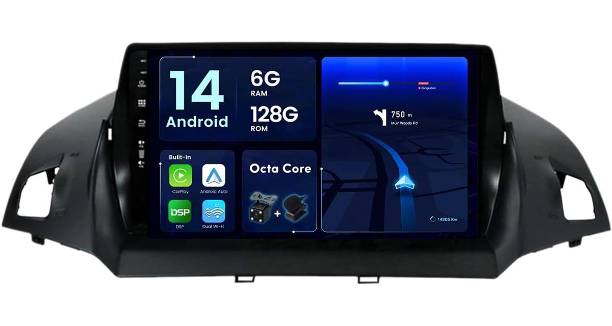 Joyx commercialise un autardio high-tech CarPlay pour le Ford Kuga
