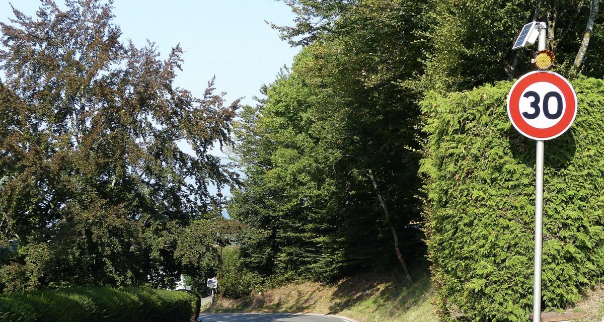 Pour agir contre les excès de vitesse, cette ville baisse la limitation à 30km/h