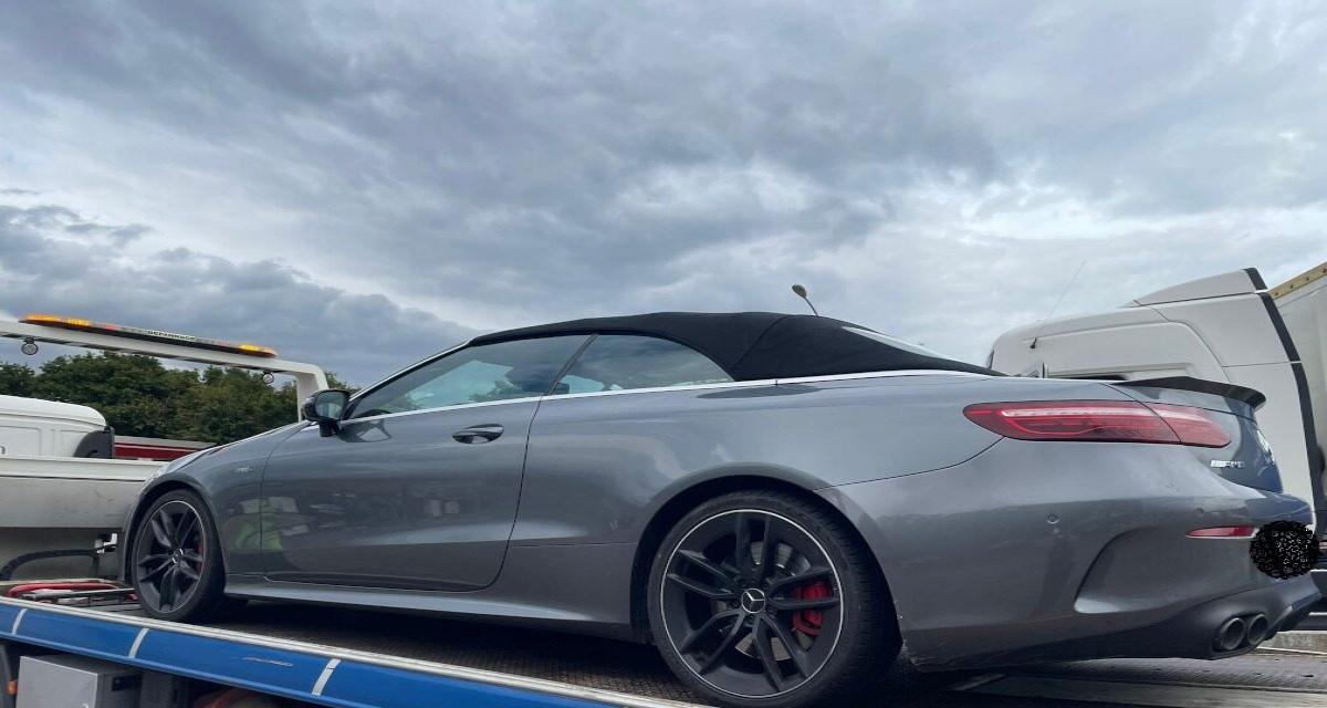 Il pousse sa Mercedes AMG décapotable à 215 km/h sur l'autoroute : les gendarmes n'hésitent pas à l'envoyer à la fourrière