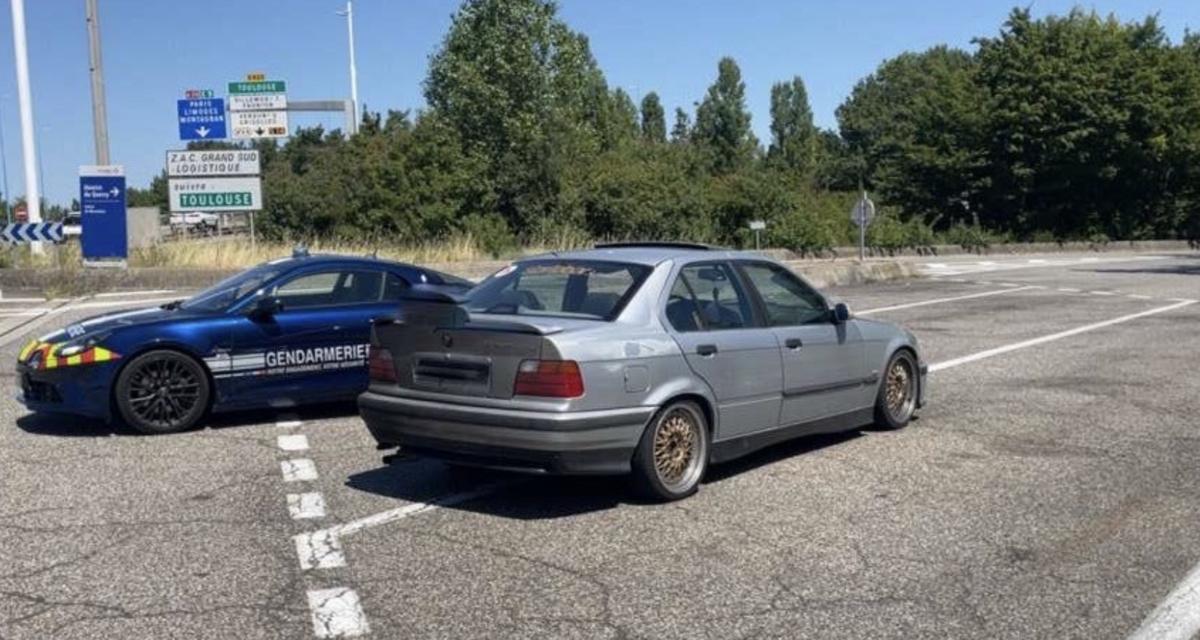 Une BMW flashé à 182 km/h rapidement rattrapé par l'Alpine A110 des gendarmes, le conducteur s'en souviendra