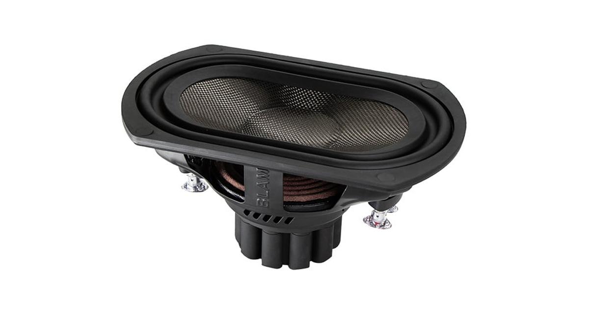 Blam Audio dévoile un nouveau subwoofer elliptique pour caisson compact
