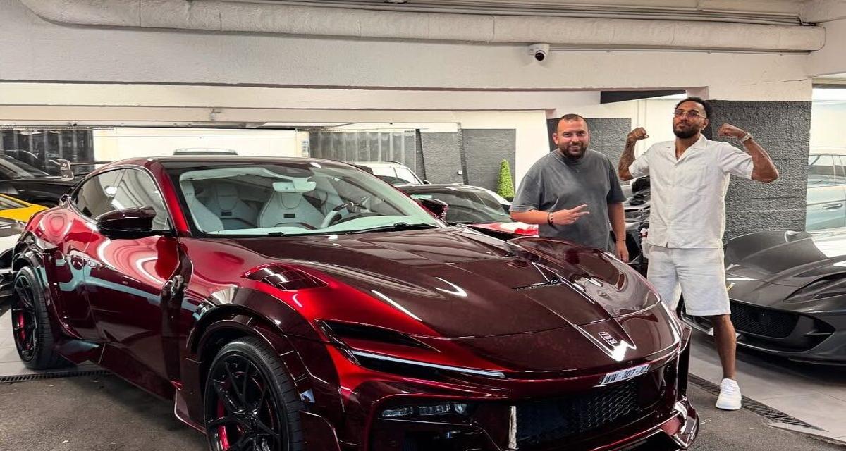 1 sur 7, Aubameyang débarque à la Commanderie dans une Ferrari unique au monde : sa réaction force le respect