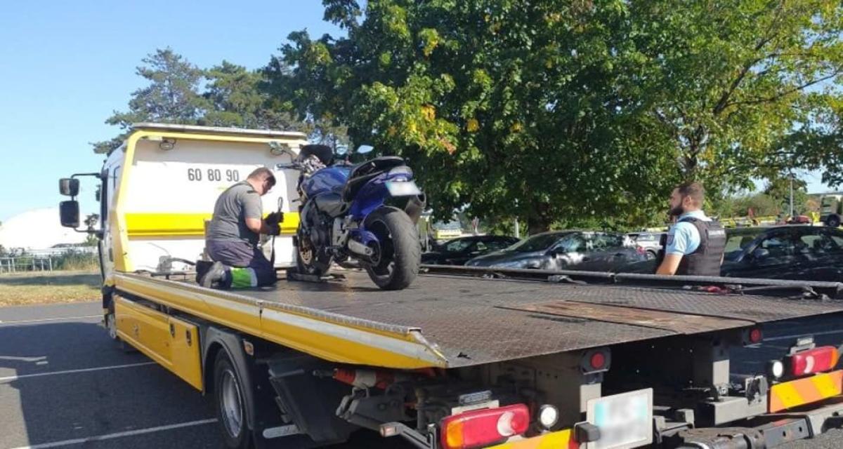 Pris à 119 km/h au lieu de 50 : ce motard a tout perdu en une seconde !