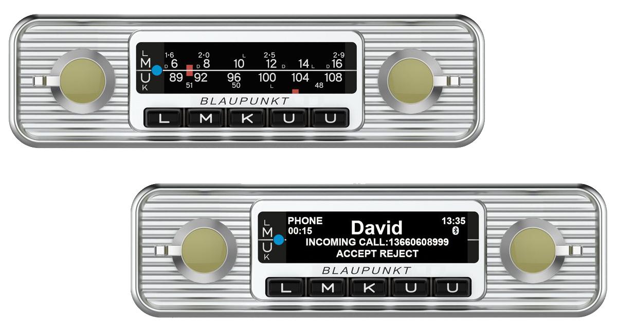 Blaupunkt dévoile un nouvel autoradio style année 70 pour les youngtimers