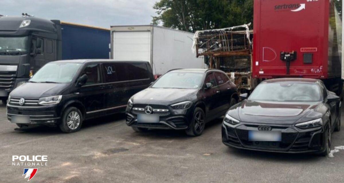 230 000 ¬ de bolides volés saisis dans ce département : cinq individus arrêtés