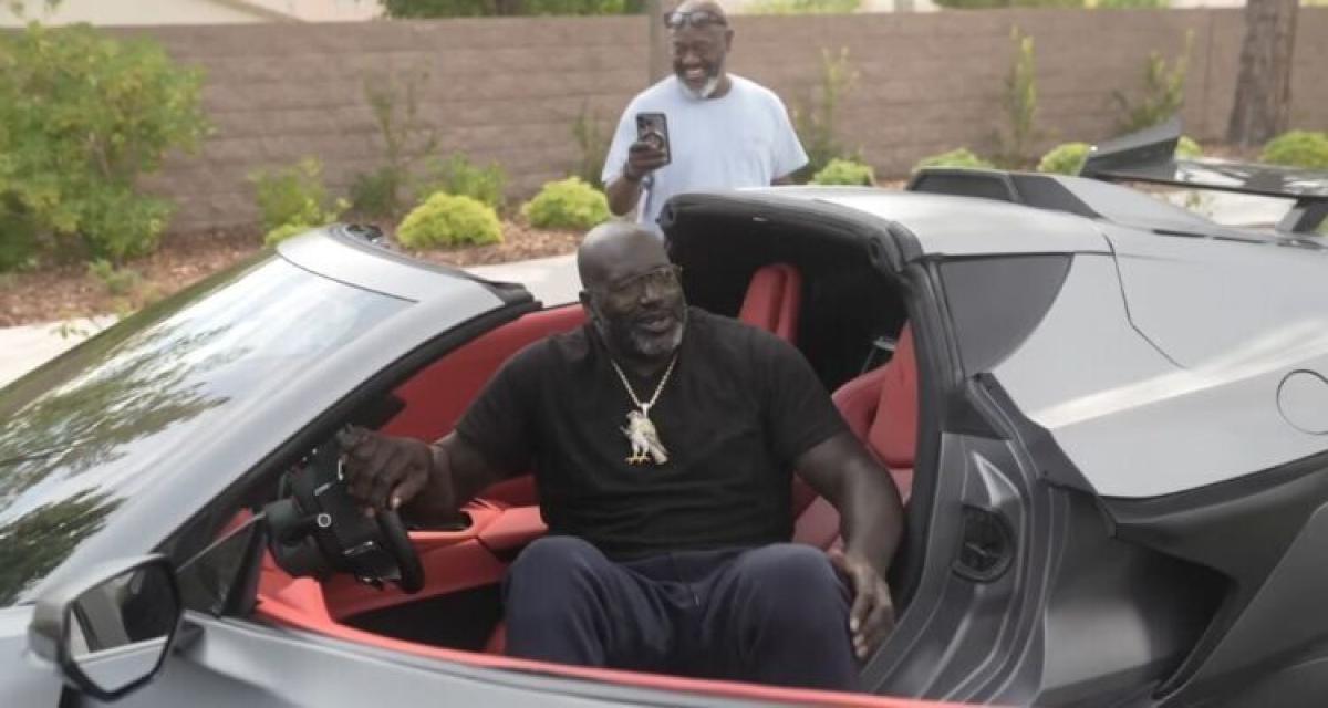 VIDEO - Une Corvette pas comme les autres : modifiée de 50 cm pour accueillir un géant de la NBA