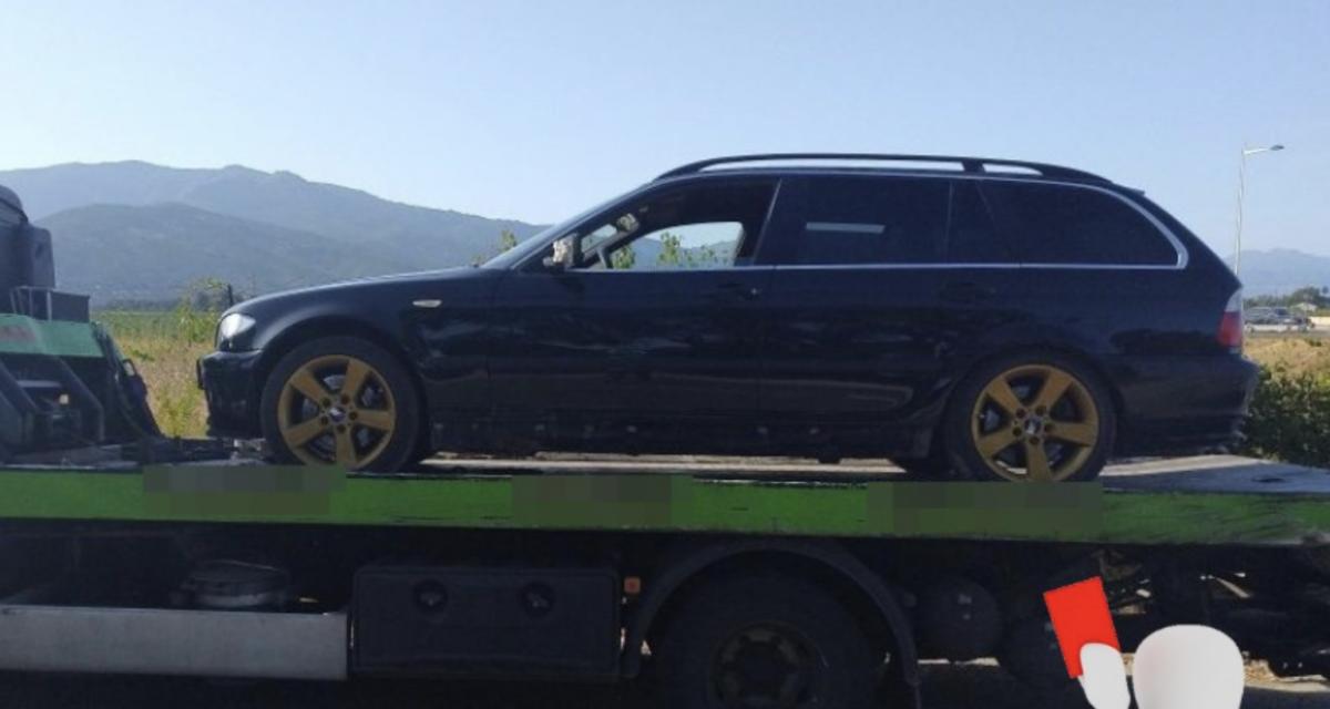 Flashé à 188 km/h au volant d'une BMW série 3, la police corse ne rigole pas avec les délinquants
