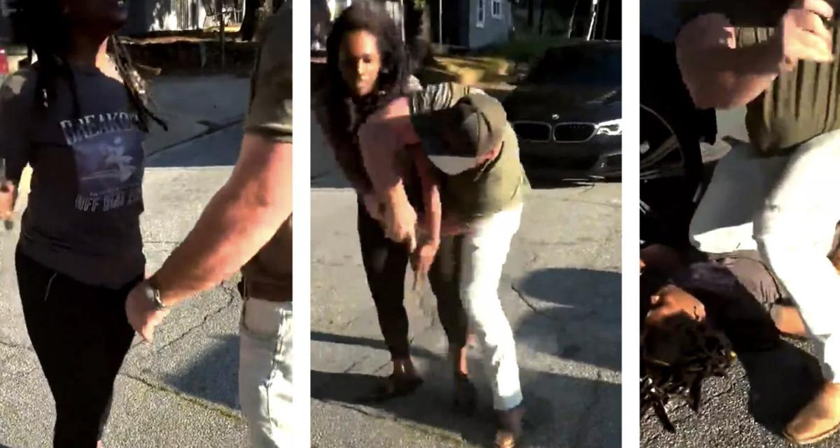 Un père désarme une conductrice armée lors d'un face-à-face