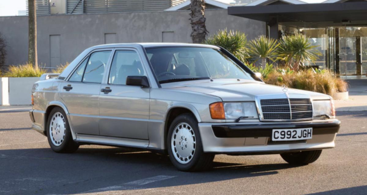 Une Mercedes 190E estimée à plus de 200 000 euros grâce à une particularité