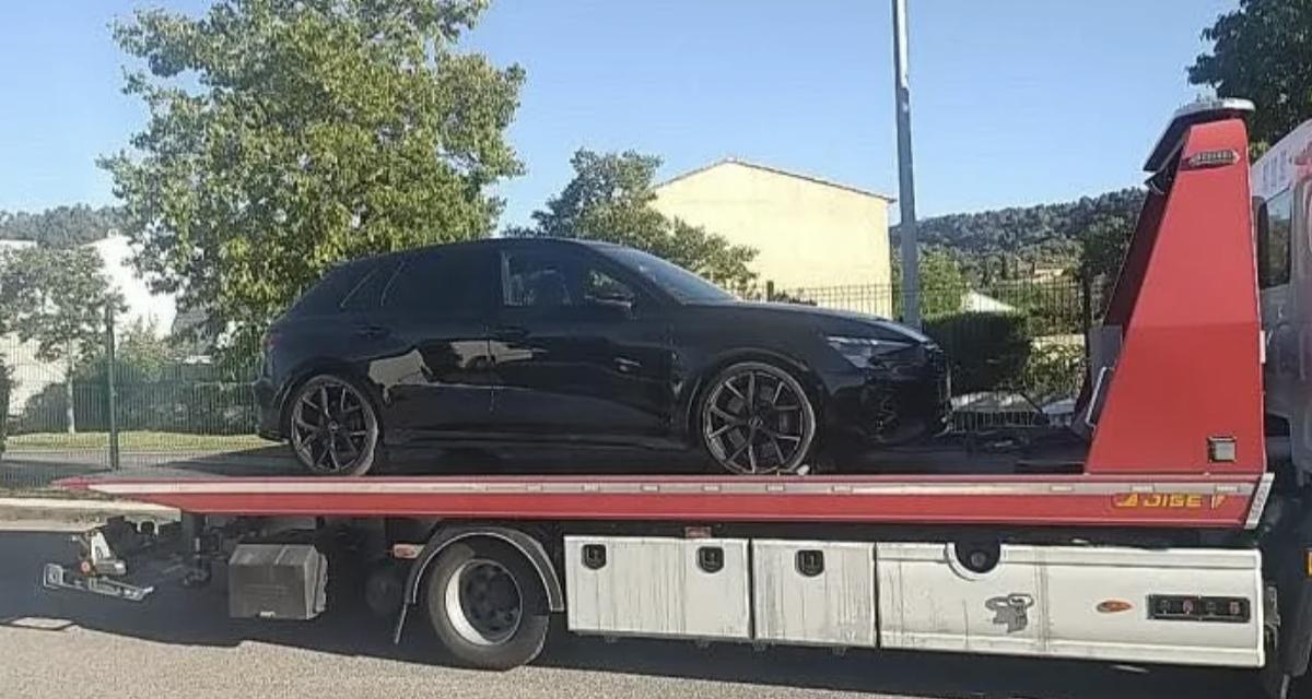 Flashé en grand excès de vitesse à plus de 180 km/h au volant d'une Audi RS3, il était en plus positif à des drogues dures