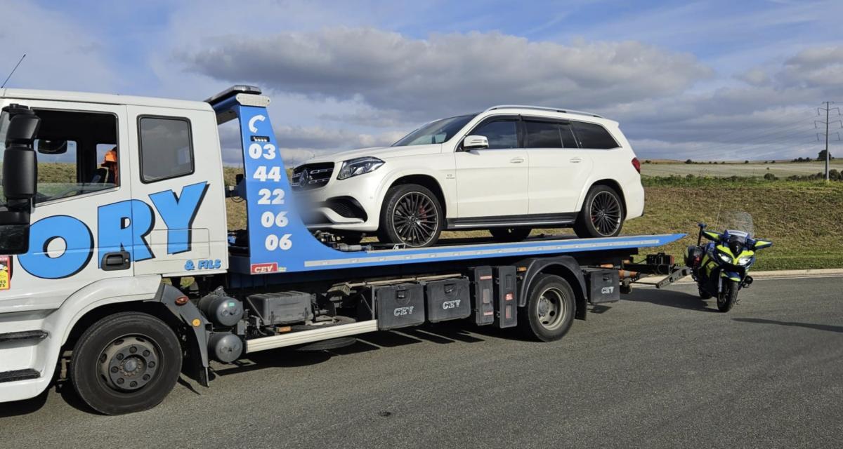 Un Mercedes GLS flashé à 206 km/h : « chaque km/h en trop, c'est une chance de moins d'en sortir vivant »