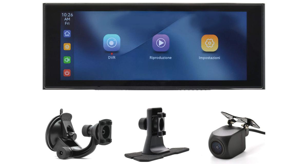 Phonocar commercialise un système dash cam et caméra de recul idéal pour les utilitaires