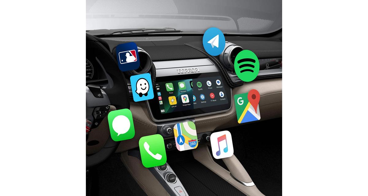 Adopez le CarPlay dans votre Ferrari Portofino avec l'interface ZZ2