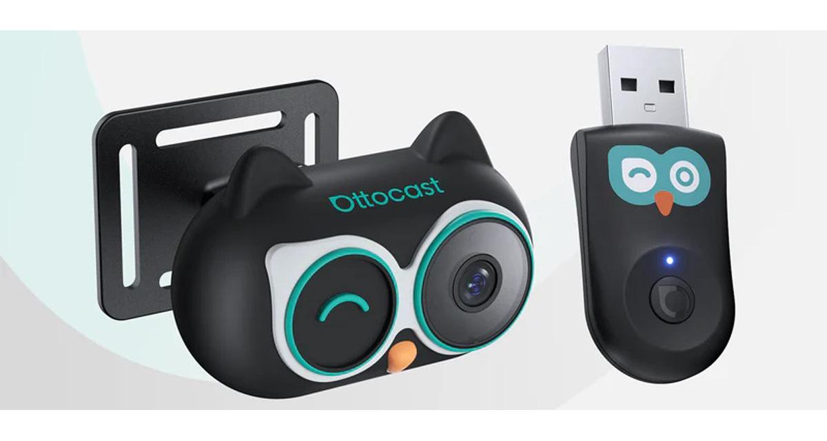 Ottocast commercialise un adaptateur CarPlay avec caméra de surveillance de l'habitacle