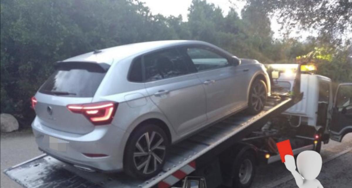 Flashé en excès de vitesse sur une route Corse, le conducteur a vu son véhicule repartir sagement sur le dos de la fourrière