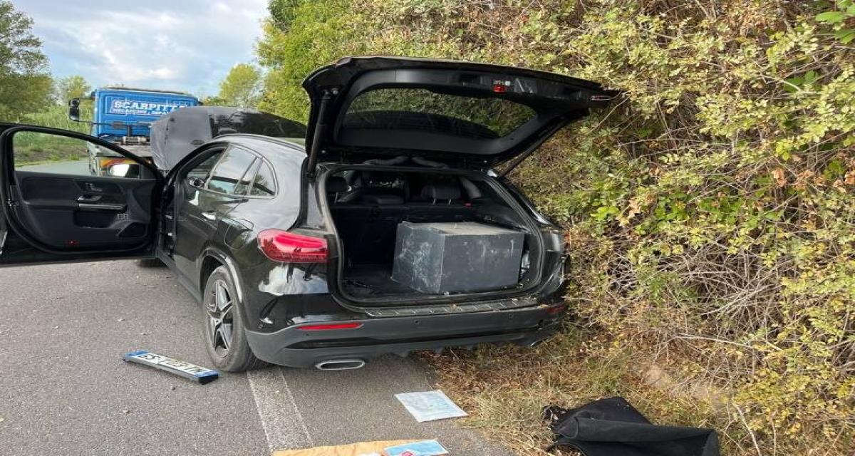 La géolocalisation d'une Mercedes volée mène les gendarmes sur la piste d'un cambriolage spectaculaire !
