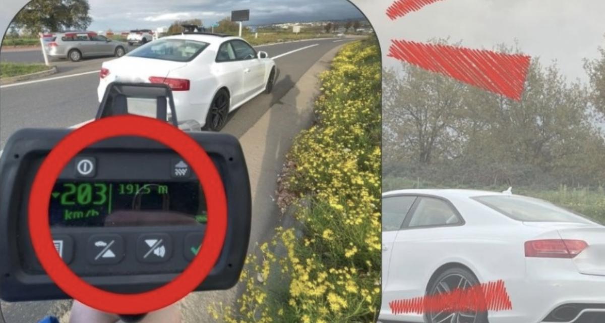 Flashé à 203 km/h au lieu de 90, un chauffard interpellé : "Des comportements irresponsables"