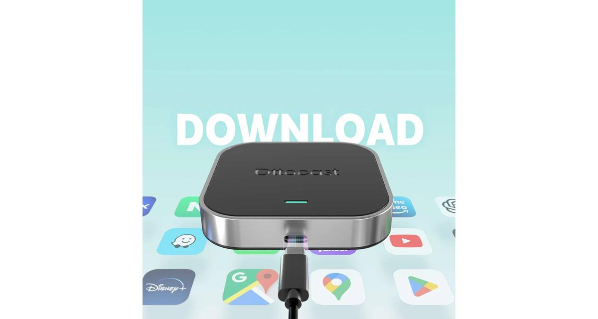 Ottocast propose une AiBox à un prix canon pour avoir des services connnectés sur son autoradio d'origine