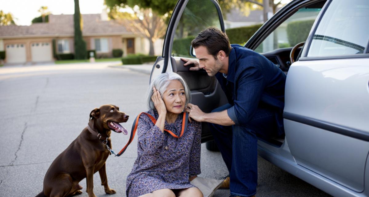 Il aide sa voisine après l'attaque de son chien... avant de lui voler sa voiture