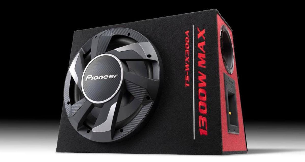 Pioneer commercialise un caisson de grave puissant et simple à installer