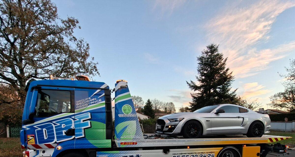 158 km/h au lieu de 80 au volant d'une Ford Mustang : la gendarmerie lui fait savoir qu'il peut admirer le coucher de soleil... à pied
