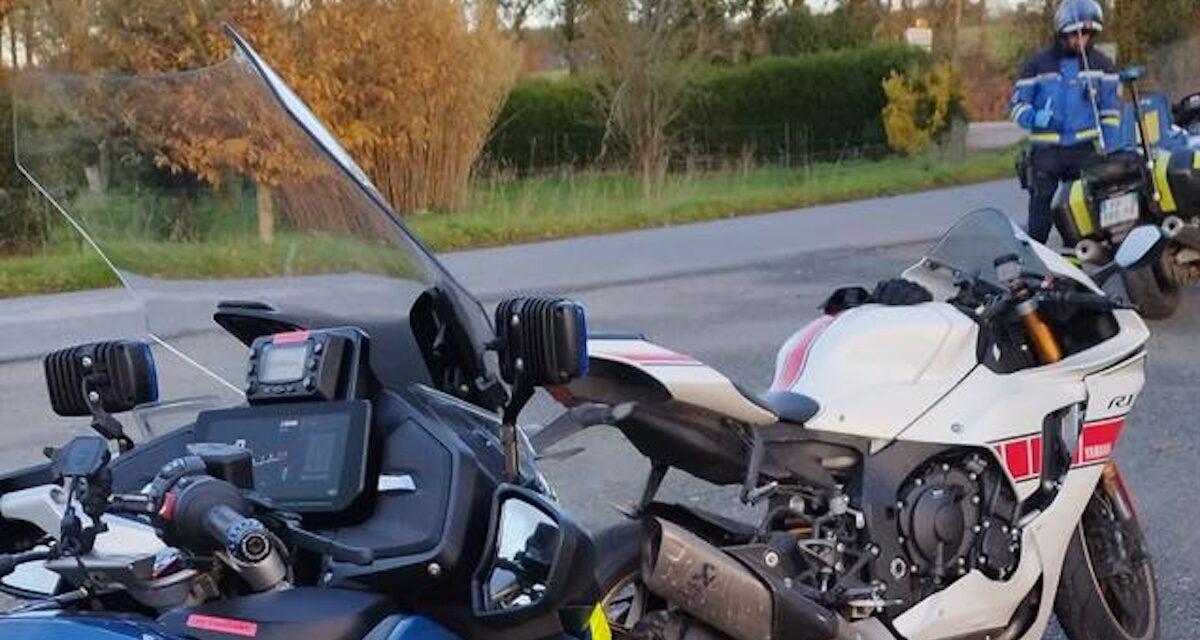 Le record du jour : un motard sous cannabis flashé à 246 km/h, les gendarmes sous le choc !