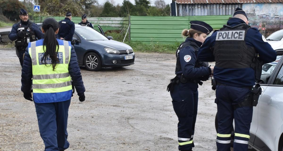 Deux mineurs interpellés à bord d'une voiture volée, sans permis et avec du cannabis