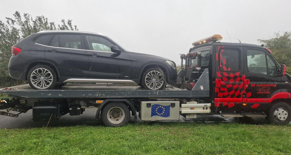 Un instant d'inattention, et une voiture disparaît