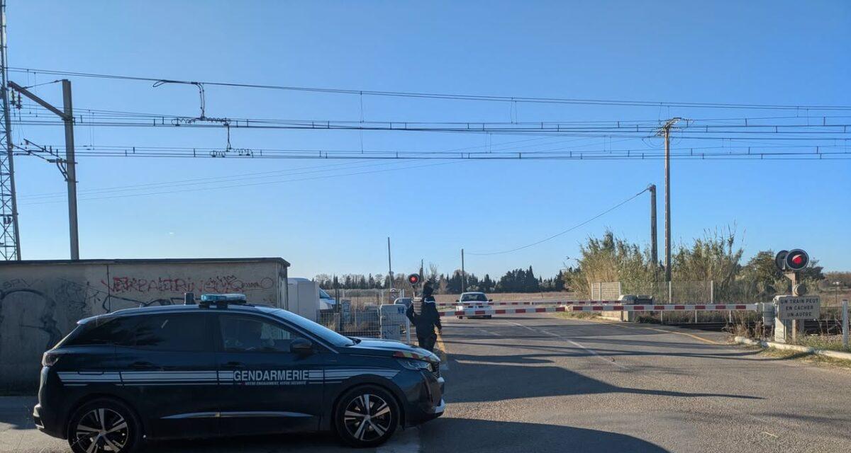 Intempéries dans le Gard : des automobilistes s'entêtent et traversent des ponts submersibles !