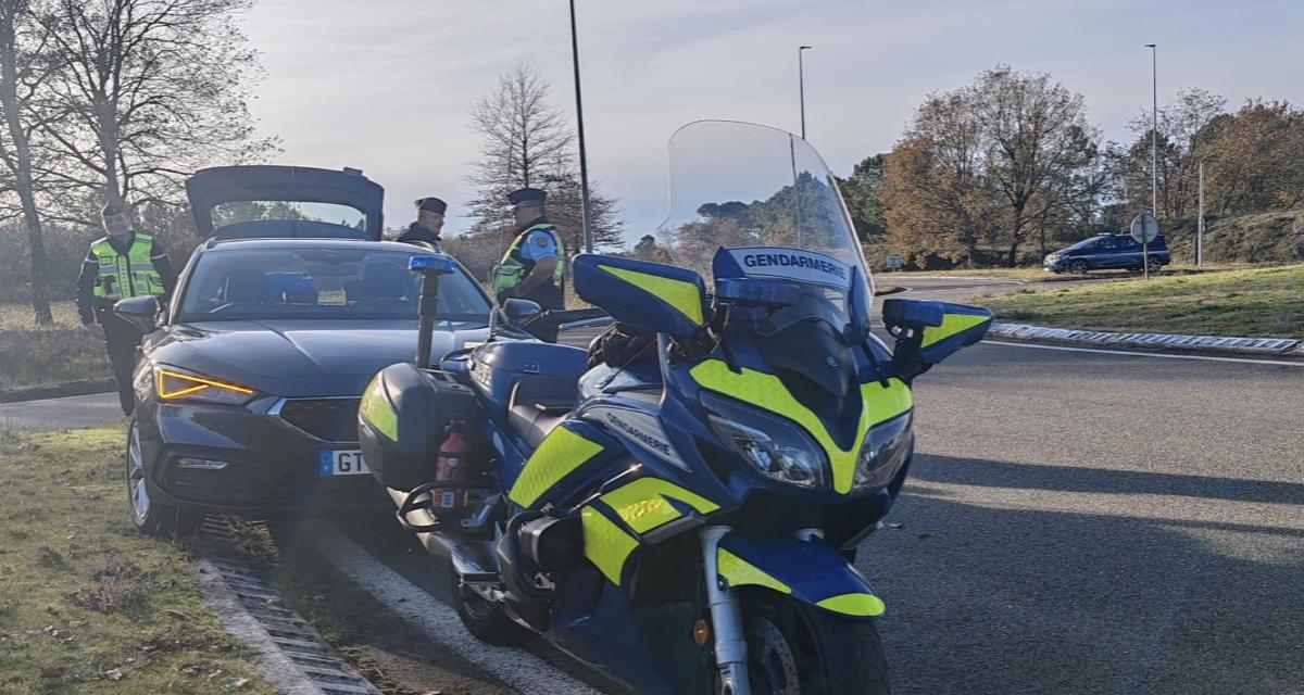 Noël sous haute surveillance sur l'A63 : les gendarmes frappent fort