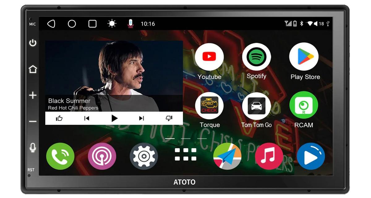 Atoto commercialise un autoradio multimédia 2 DIN high-tech à prix canon