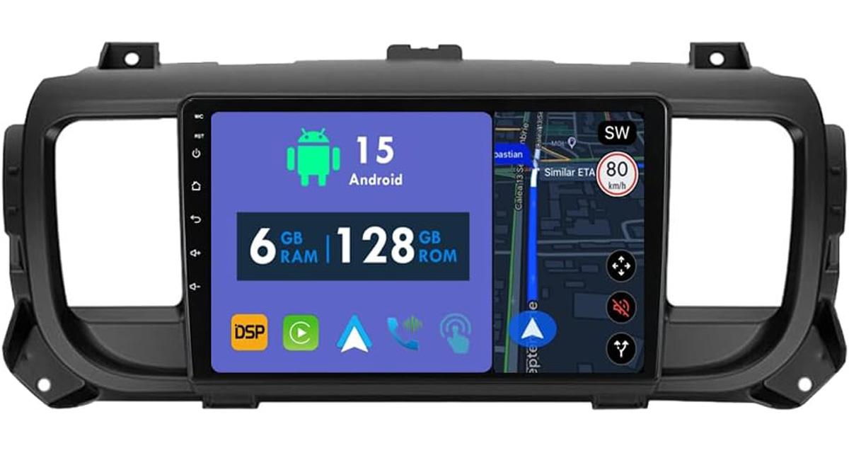 RoverOne commercialise un autoradio CarPlay à prix attractif pour le Citroën Spacetourer