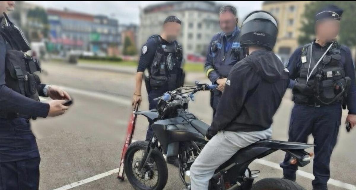 Flashé à 112 km/h en pleine ville sur un 50 cm³ : la course folle d'un adolescent de 15 ans
