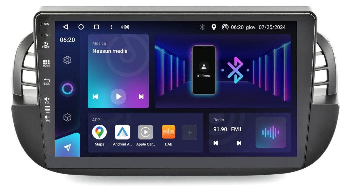 Phonocar commercialise un autoradio high-tech pour la Fiat 500 Type 312